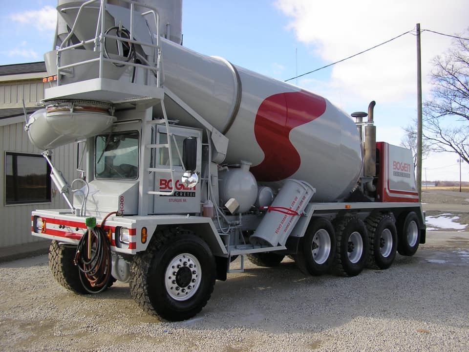 Ready Mix Concrete Mixer Truck Paint Jobs