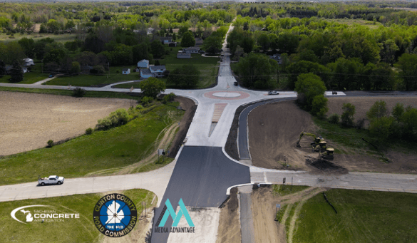 Clinton County Round-a-bout
