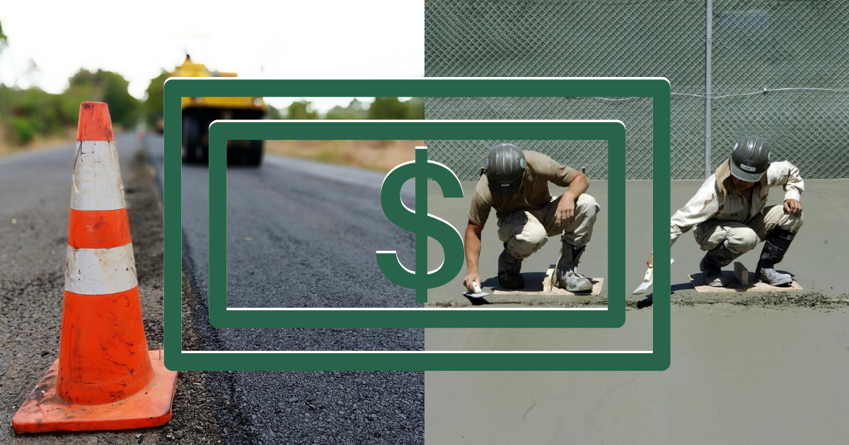 concrete vs asphalt cost