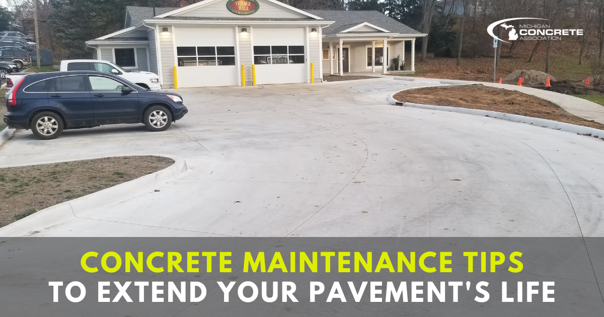 Concrete Maintenance Tips to Extend Pavement Life