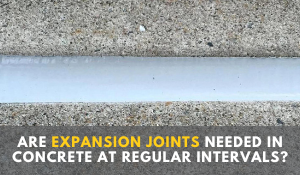 Are Expansion Joints Needed in Concrete at Regular Intervals?